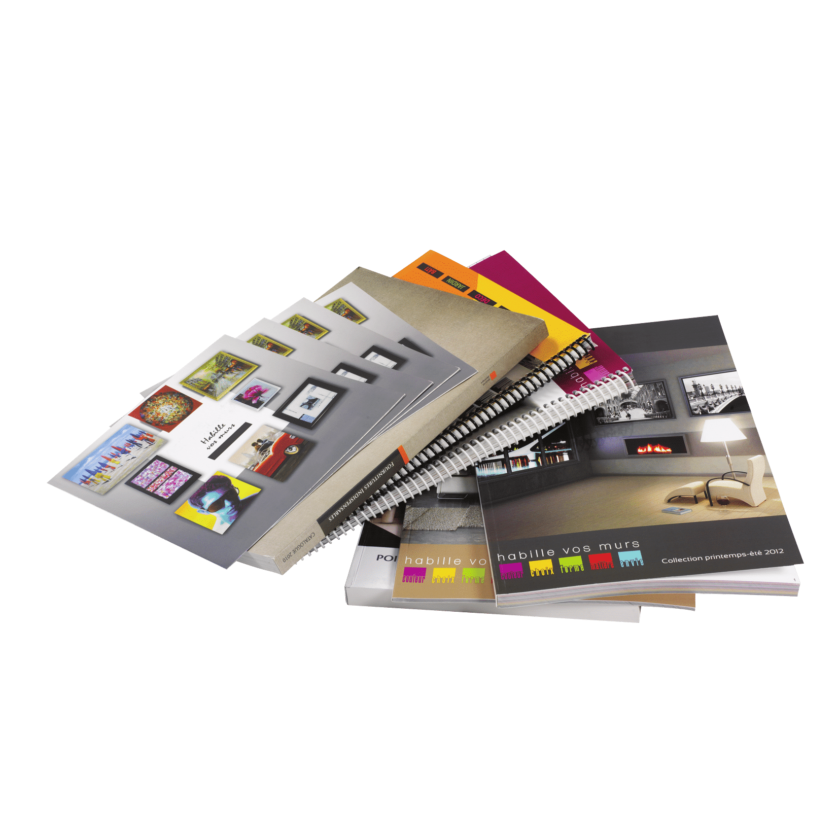 divers documents marketing