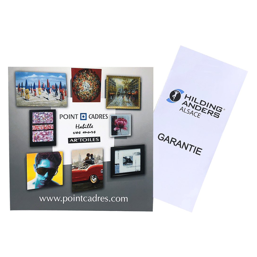 2 exemples de flyer avec 2 formats différents